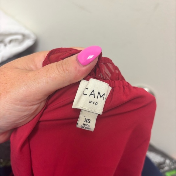 Cami NYC Marlene Cami in Cherry - Picture 12 of 13